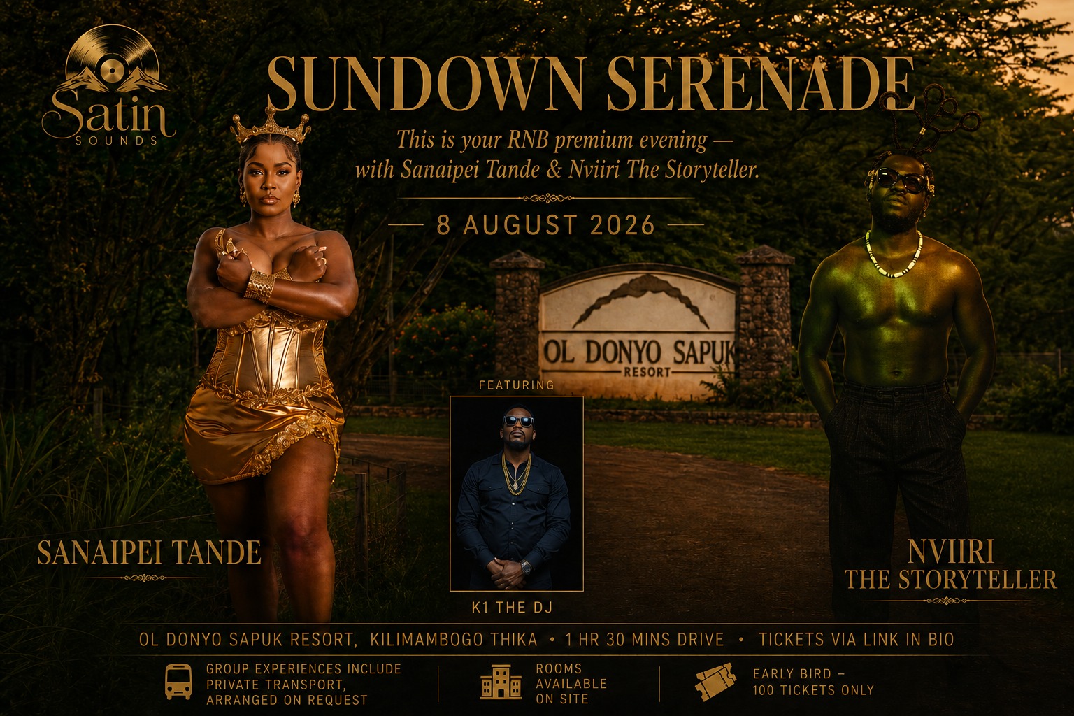 Sanaipei Tande, K1 THE DJ & Nviiri The Storyteller